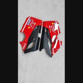 carenado ABS barnizado carrettera Ducati Panigale V4 para escape Akrapovic DUCV4BY