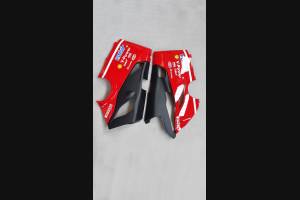 Complete and painted fairings in abs Ducati Panigale V4 for Akrapovic exhaust DUCV4BY