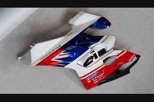 carenado ABS barnizado carrettera Ducati Panigale V4 para escape Akrapovic DUCV4BY