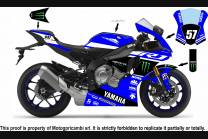 Carénages peinture Yamaha R1 2015 - 2018 YAMR17 MSTBZ