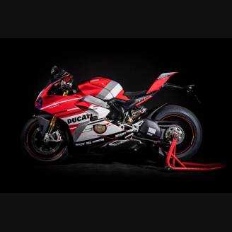 carenado ABS barnizado carrettera Ducati Panigale V4 para escape Akrapovic DUCV4MT18VS2