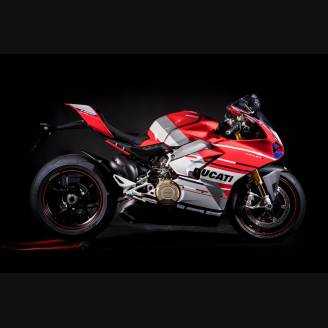 carenado ABS barnizado carrettera Ducati Panigale V4 para escape Akrapovic DUCV4MT18VS2