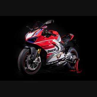 Complete and painted fairings in abs Ducati Panigale V4 for Akrapovic exhaust DUCV4MT18VS2