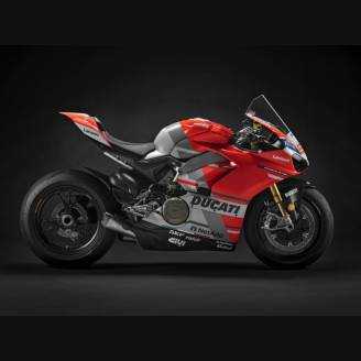 carenado ABS barnizado carrettera Ducati Panigale V4 para escape Akrapovic DUCV4MT18