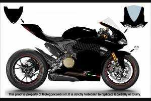 Carénages complets de Pare-bouee coque oriignal DUC12 MLB