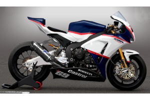 Complete and painted fairings CB12BLWTRF