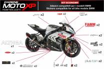 Kit de pegatinas compatible con Bmw S 1000RR 2009 - 2014 - MXPKAD7988