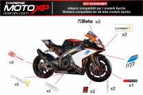 Kit de pegatinas compatible con Aprilia RSV4 2009 - 2014 - MXPKAD8014