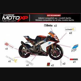 Sticker set compatible with Aprilia RSV4 2015 - 2020 - MXPKAD8052
