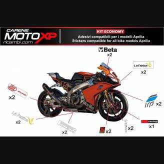 Sticker set compatible with Aprilia RSV4 2015 - 2020 - MXPKAD8063
