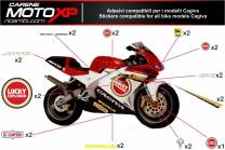 Kit de pegatinas compatible con Cagiva Mito EV. 1994 - 2007 - MXPKAD8339
