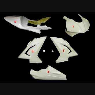 Carene Aprilia RS 125 2006 - 2010 con codone senza parafango - MXPCRD1058