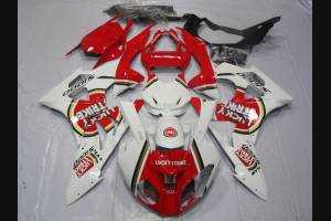 Lackierte Straße Verkleidung auf ABS kompatibel mit BMW S 1000 RR 2009 - 2014 - MXPCAV11426