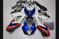 Painted street fairings in abs compatible with Suzuki Gsxr 1000 2007 - 2008 - MXPCAV11467