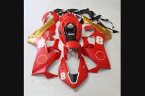 Carénages en abs complets et peints HND CBR 1 D RED