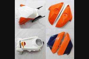 Carénages en abs complets et peints HND CBR 1 D RPS2