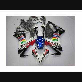 Carenados en abs pintados para la calle compatible con Honda CBR 500R 2013 - 2015 - MXPCAV11555