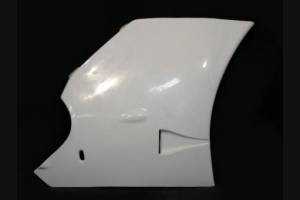 Front fairings without front fender and back seat