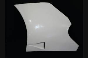 Front fairings without front fender and back seat