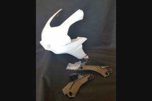 Complete fairing without front fender VS2