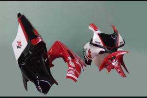 Verkleidungen Lackiert Yamaha R1 2015 - 2018 YAMR17 ED18YT
