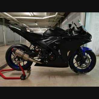 Carene verniciate Racing Nera Opaco Senza Adesivi