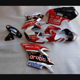 Complete and painted fairings with back seat Neoprene seat DUCV4AR17