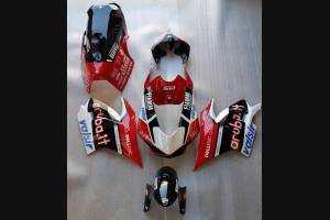 Complete and painted fairings with back seat Neoprene seat DUCV4AR17