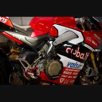 Verkleidungen mit Kotflugel mit Neoprene Hoecker lackiert DUCV4AR17