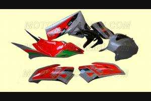 Carenage Racing Peint Aprilia RSV4 2015 - 2020 + crochets rapides gratuit - MXPCRV11789