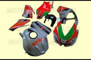 Carenage Racing Peint Aprilia RSV4 2015 - 2020 + crochets rapides gratuit - MXPCRV11789