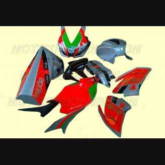 Carenage Racing Peint Aprilia RSV4 2015 - 2020 + crochets rapides gratuit - MXPCRV11789