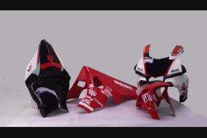 Complete and painted fairings Yamaha R1 2015 - 2018 YAMR17 ED18YT