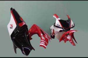 Complete and painted fairings Yamaha R1 2015 - 2018 YAMR17 ED18YT