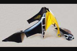 Complete and painted Racing fairings Yamaha R1 2015 2019 YAMR1760ANGR