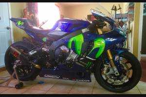 Carenado Racing Pintado Yamaha R1 2015 - 2019 tornillos rapidos gratis-MXPCRV11795