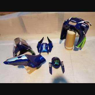 Lackierte Rennverkleidung Yamaha R1 2015 - 2019 Schnellverschlüsse frei -MXPCRV11795