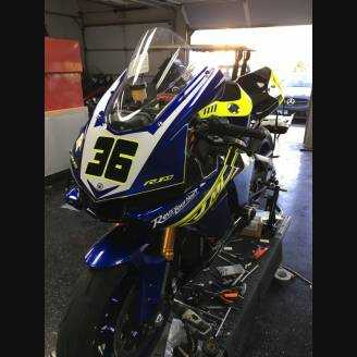 Carenado Racing Pintado Yamaha R1 2015 - 2019 tornillos rapidos gratis-MXPCRV11796