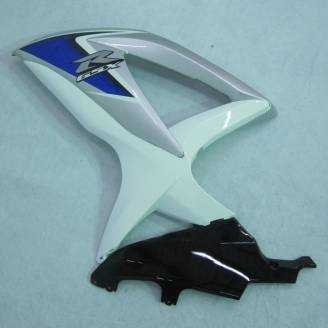 Complete and painted fairings in abs WHITE BLACK 