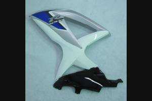 Complete and painted fairings in abs WHITE BLACK 