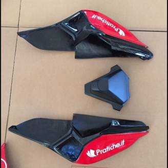Carénages Racing Ducati 959 1299 Panigale complets de Pare-bouee coque oriignal Aruba SBK16