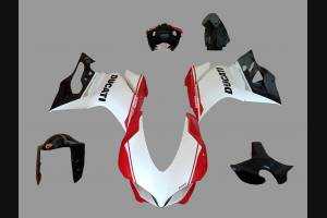 Carénages complets de Pare-bouee Cocque Arriere pour selle neoprene Verniciate 90th anniversary