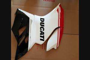 Verkleidungen Racing Ducati 959 1299 Panigale mit Kotflugel mit original Hoecker lackiert 90th anniversary