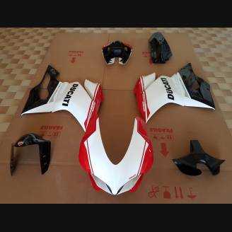 Carénages Racing Ducati 959 1299 Panigale complets de Pare-bouee coque oriignal 90th anniversary
