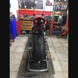 Carénages ABS peinture strett Ducati Panigale V4 pour Akrapovic Échappement DUCV4 SB19