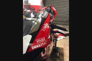 Complete and painted fairings in abs Ducati Panigale V4 for Akrapovic exhaust DUCV4 SB19