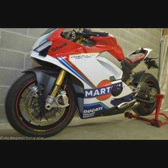 carenado ABS barnizado carrettera Ducati Panigale V4 para escape Akrapovic DUCV4 MRT