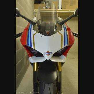 carenado ABS barnizado carrettera Ducati Panigale V4 para escape Akrapovic DUCV4 MRT