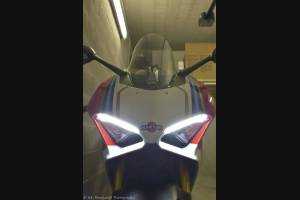 carenado ABS barnizado carrettera Ducati Panigale V4 para escape Akrapovic DUCV4 MRT