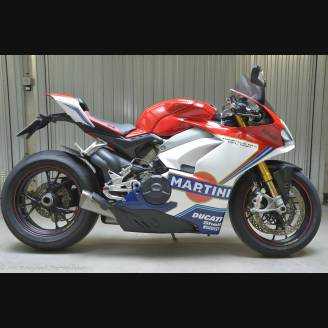carenado ABS barnizado carrettera Ducati Panigale V4 para escape Akrapovic DUCV4 MRT